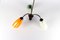 Mid-Century Tri-Color Bakelite & Brass Chandelier, 1950s, Image 17