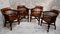 Antique Oak Desk Chairs, 1901, Set of 4 1