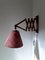 Vintage Fabric and Teak Sconce, 1970s 2