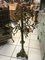 Antique Bronze Candleholder 3