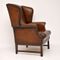 Vintage Leather Armchair, 1930s, Image 2