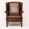Vintage Leather Armchair, 1930s, Image 1