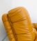 Vintage Italian Leather Lounge Chairs, 1970s, Set of 2 8