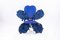 Set of Italian Modern Iron and Textile Garden Chairs by Spazzapan, 1990s, Image 1