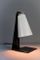 Lámpara de mesa de metal y cromo de JT Kalmar, años 60, Imagen 11
