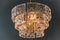 German Brass and Glass Chandelier from Kinkeldey, 1960s, Image 8