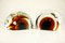 Buchstützen aus Muranoglas in Apfel-Optik, 1960er, 2er Set 7