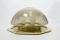 German Brass and Metal Ceiling Lamp from Limburg, 1960s, Image 3