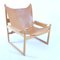 Mid-Century Hunting Oak and Leather Lounge Chair, 1960s 16