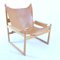 Mid-Century Hunting Oak and Leather Lounge Chair, 1960s 15