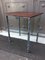 Industrial Beech and Iron Console Table, 1960s 1