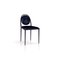 Balzaretti Chair in Purpurschwarz mit Moiré-Muster von Daniel Nikolovski & Danu Chirinciuc für KABINET, 2019 1