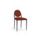 Terracotta Mohair Balzaretti Chair by Daniel Nikolovski & Danu Chirinciuc for KABINET 1