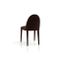 Chocolate Velvet Balzaretti Dining Chair by Daniel Nikolovski & Danu Chirinciuc for KABINET, 2019 3