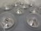 Space Age Ice Glass Wall Lights from Hoffmeister Leuchten, 1970s, Set of 4 5