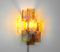 Brutalist Danish Glass Wall Lamp by Svend Aage Holm Sørensen, 1960s 13