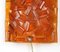 Amber Glass Wall Lights from Vitrika, 1960s, Set of 2, Image 10