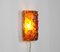 Amber Glass Wall Lights from Vitrika, 1960s, Set of 2 4