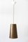 Mid-Century German Brass Pendant Lamp from Bochumer Lampenfabrik, 1950s 5