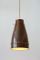 Mid-Century Modern Brass Pendant Lamp, 1950s 2