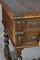 Antique French Carved Oak Writing Desk Table, 1870s 3