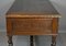 Antique French Carved Oak Writing Desk Table, 1870s 11