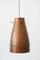 Mid Century Modern German Copper Pendant Lamp, 1950s 1