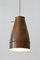 Lampada Mid-Century moderna in rame, Germania, anni '50, Immagine 3