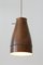 Mid Century Modern German Copper Pendant Lamp, 1950s, Image 3