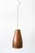 Mid Century Modern German Copper Pendant Lamp, 1950s 5