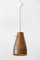 Mid Century Modern German Copper Pendant Lamp, 1950s 7