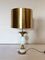 French Brass and Bronze Table Lamp from Maison Charles, 1970s 6