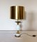 French Brass and Bronze Table Lamp from Maison Charles, 1970s 1