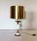 French Brass and Bronze Table Lamp from Maison Charles, 1970s, Image 1