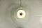 Italian Aluminum, Metal & Murano Glass Flushmount Ceiling Lamp, 1970s 2