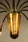 Mid-Century German Brass 12-Light Ceiling Lamp, 1950s 6