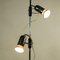 Vintage Italian Modern Cast Iron, Chrome, and Steel Floor Lamp by Francesco Fois for Reggiani 4