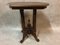 Antique French Mahogany Side Table 1