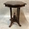 Antique French Mahogany Side Table, Image 3