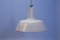 Grey Enamel and Metal Industrial Ceiling Lamp from Philips, 1960s 1