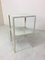 Vintage Industrial French Steel & Ceramic Tile Console Table, 1950s, Image 4