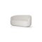 Curved White Fabric Cottonflower Sofa by Daniel Nikolovski e Danu Chirinciuc for KABINET 2