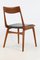 Danish Leather and Teak Dining Chair by Christensen, Alfred for Slagelse Møbelværk, 1960s 6