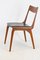Danish Leather and Teak Dining Chair by Christensen, Alfred for Slagelse Møbelværk, 1960s 1