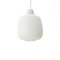 Milk Glass Pendant Lamp, 1950s 1