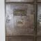 Vintage Industrial Stripped Steel 12 Locker Cabinet, Image 4