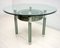 Round Italian Modern Crystal and Mirrored Glass Dining Table by Zelino Poccioni for MP-2, 1980s, Image 2