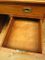 Antique Cow Leather and Pine Desk 6