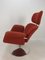 Vintage Fabric & Metal Tulip Chair & Ottoman by Pierre Paulin for Artifort, 1980s 6