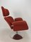 Vintage Fabric & Metal Tulip Chair & Ottoman by Pierre Paulin for Artifort, 1980s 7